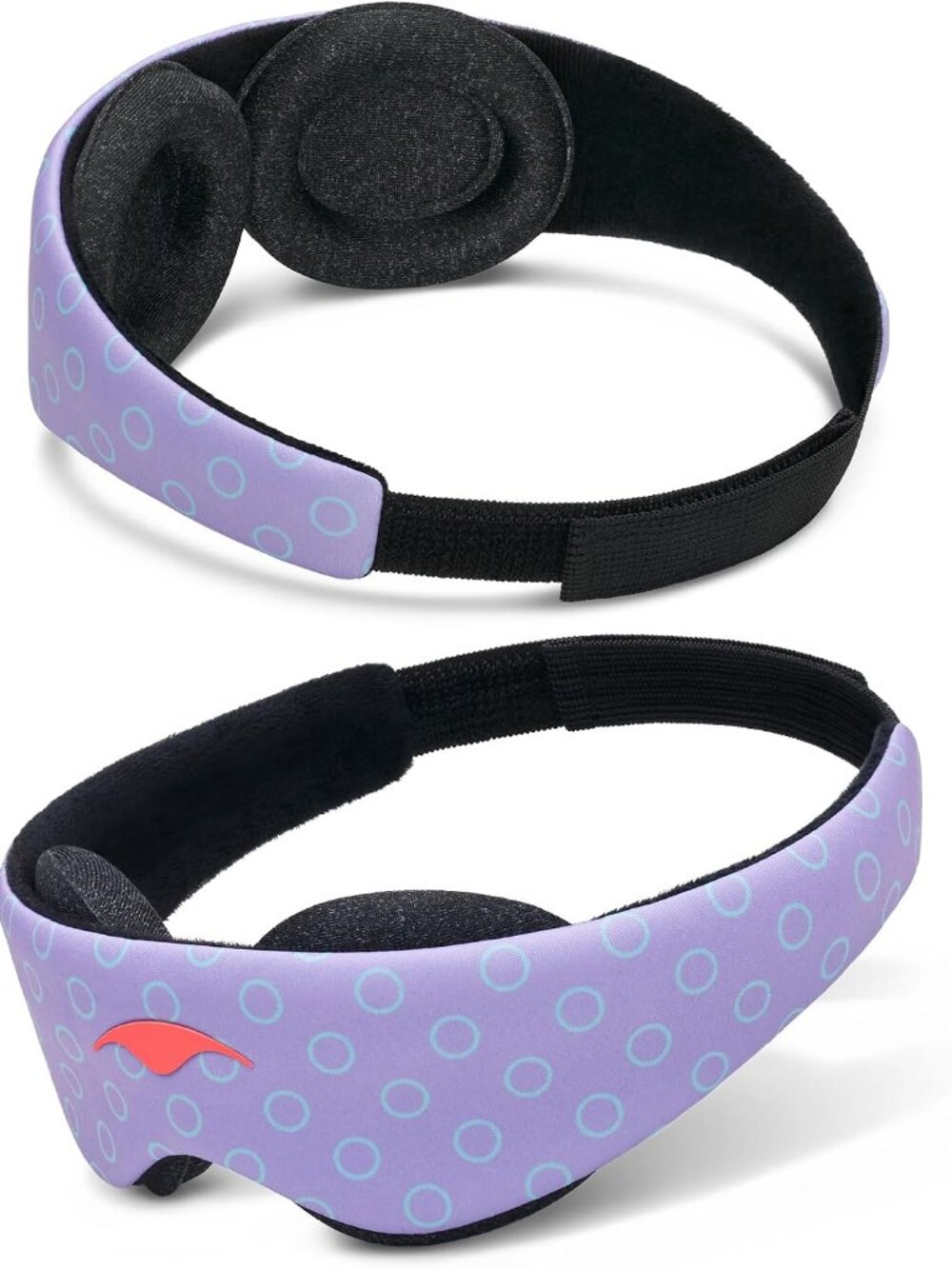 Manta Kids Sleep Mask - Comfy & Cute Blackout Sleeping Mask w/Adjustable Eyepad